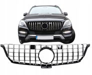 GRILL DO MERCEDES W166 OD 2012 DO 2014 Roku PANAMERICANA CHROME