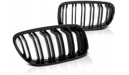 GRILL NERKI BMW E90 E91 09-11 BLACK POŁYSK DOUBLE