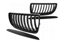 GRILL NERKI BMW E90/E91 05-08 BLACK POŁYSK