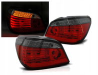 Lampy DIODOWE BMW E60 03-07 RED SMOKE LED SEQ