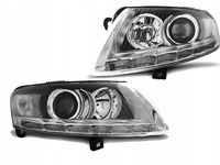 LAMPY REFLEKTORY DO AUDI A6 C6 OD 2004 DO 2008 LED do DZIENNEJ Bi -XENON