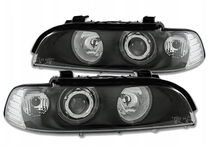 Lampy Reflektory Do BMW e39 OD 1995 DO 2003 SOCZEWKI + Żarówki+ SILNICZKI