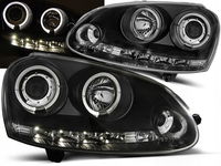 LAMPY REFLEKTORY VW GOLF V 5 OD 2003 DO 2009 Roku RINGI LED