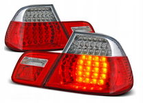 LAMPY DIODOWE BMW 3 E46 COUPE 99-03 RED WHITE LED