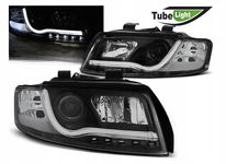 Lampy Reflektory AUDI A4 B6 OD 2000 DO 2004 Soczewki LIGHT BAR LED