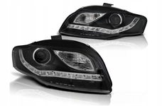 LAMPY REFLEKTORY AUDI A4 B7 2004-2008 LEDOWE Kierunkowskazy H9 W Komplecie