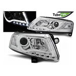 LAMPY REFLEKTORY AUDI A6 C6 04-08 LED TUBE CHROME