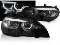 LAMPY Reflektory BMW X5 E70 Od 2007 Do 2010 Do Jazdy Dziennej LED 3D XENON