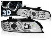 LAMPY REFLEKTORY DO BMW E39 OD 1995 DO 2003 Roku RINGI 3D KIERUNEK LED