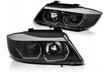 LAMPY Reflektory DO BMW E90/E91 OD 2005 DO 2008 Ringi 3D DIODOWE KIERUNKI