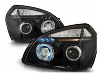 Lampy Reflektory HYUNDAI TUCSON 04-10 RINGI BLACK