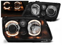 LAMPY Reflektory VW BORA Od 1998 Do 2005 RINGI ANGEL EYES DEPO HALOGEN NOWE