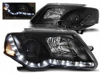 Lampy Reflektory VW PASSAT B6 Od 2005 Do 2010 DAYLIGHT LED Nowe H1 Gratis