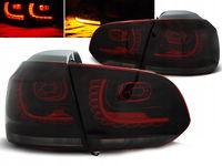 Lampy Tylne DIODOWE VW GOLF 6 VI 08-12 RED SMOKE