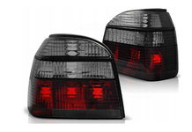 LAMPY Tylne VW GOLF III 3 CLEAR RED SMOKE