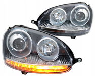 NOWE Lampy Reflektory DO VW GOLF V 5 OD 2003 DO 2008 Roku GTI LOOK H7 DEPO