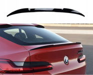 SPOILER NA Klape Do BMW X4 G02 GLOSSY BLACK - Nowy, Elegancki Dodatek