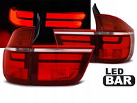 LAMPY TYLNE DIODOWE Do BMW X5 E70 OD 2007 DO 2010 RED WHITE LED BAR