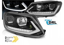 NOWE LAMPY Do VW TOURAN II Od 2010 Do 2015 TUBE DRL DTS LED + Żarówki