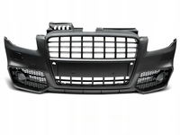 ZDERZAK PRZEDNI Do AUDI A4 B7 OD 2004 DO 2008 S-LINE BLACK PDC SRA