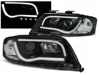 LAMPY REFLEKTORY DO AUDI A6 C5 OD 2001 DO 2004 Roku LED + ŻARÓWKI GRATIS