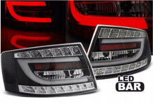Nowe LAMPY DIODOWE DO AUDI A6 C6 SEDAN OD 2004 DO 2008 Roku BLACK LED 7PIN