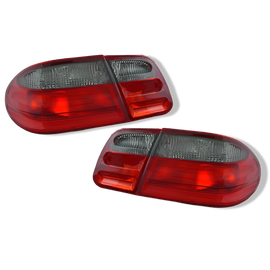 NOWE Lampy Tylne Do MERCEDES W210 E-KLASA Od 1995 Do 2002 RED SMOKE ATEST