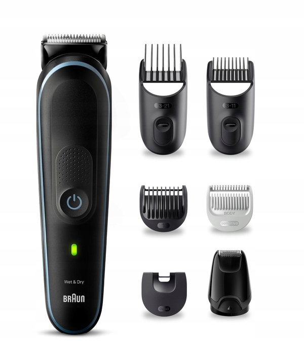 Trymer do brody i ciała Braun MGK5411 Series 5 Wodoodporny Multigroomer