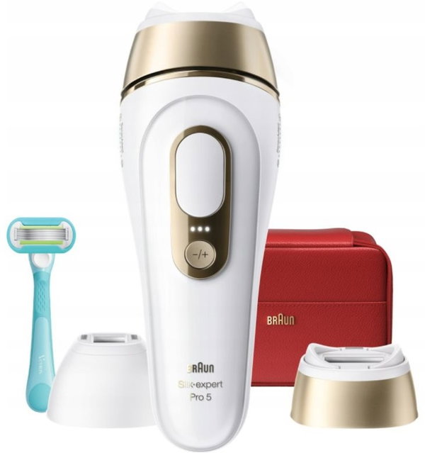 Depilator IPL laserowy Braun Silk-expert Pro 5 PL5321 do ciała i twarzy