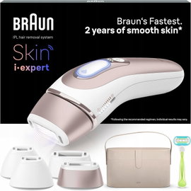 Braun Skin iExpert Inteligentny depilator IPL laserowy do ciała i twarzy
