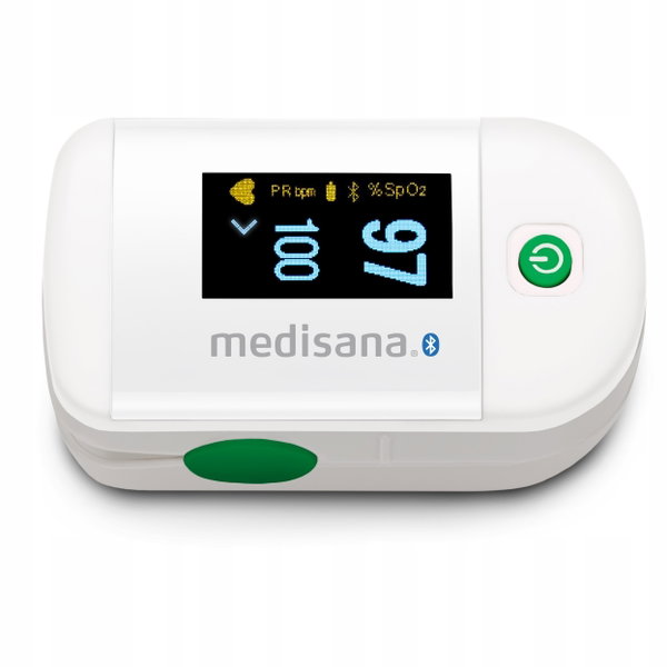 Pulsoksymetr Palcowy Medisana PM 100 Connect SpO2 Bluetooth OLED