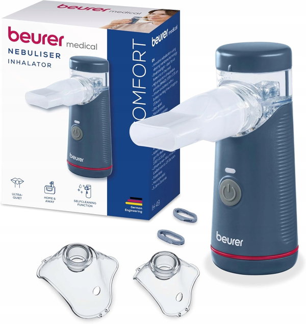 Beurer IH 49 Przenośny Inhalator z Akumulatorem