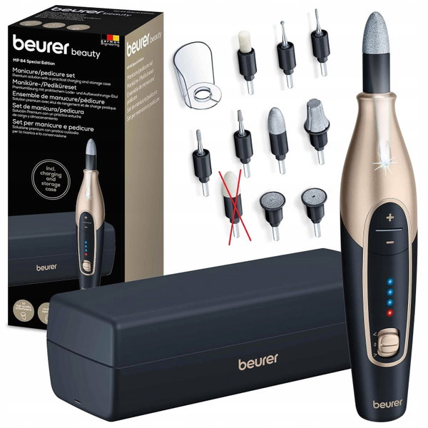 BEURER MP 84 Elektryczny Zestaw FREZARKA Bezprzewodowa- Manicure i Pedicure