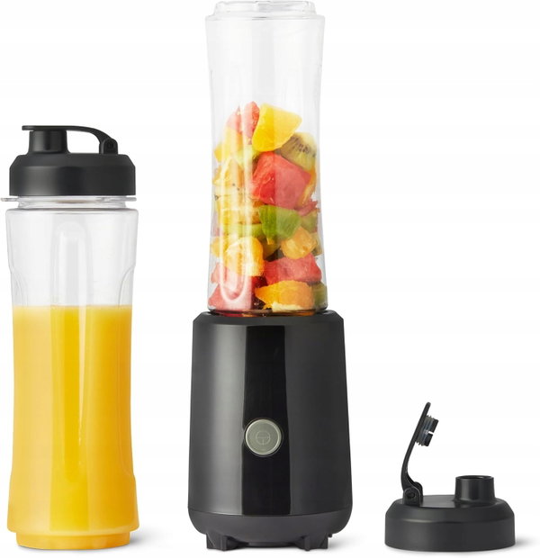 Blender Sportowy Amazon Basics Personalny do Koktajli Smoothie Maker 2x600
