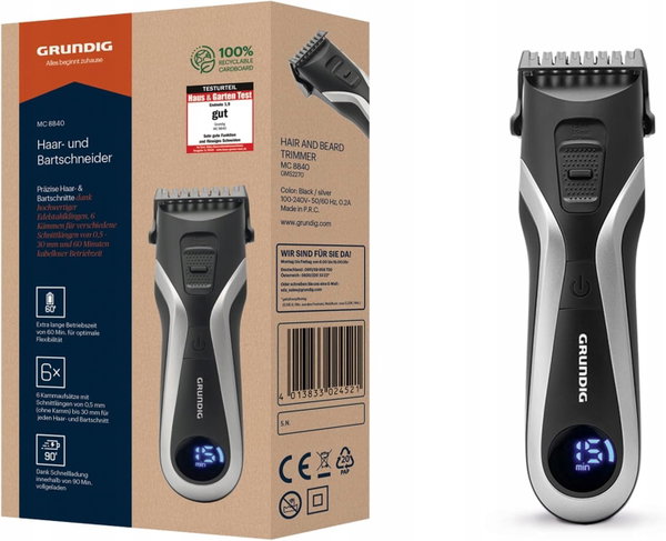 Maszynka do strzyżenia Grundig MC 8840 Precyzja i Wydajność