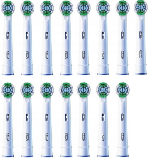 Oral-B Pro Precision Clean Końcówki do szczoteczek 15 sztuk Białe stylowe