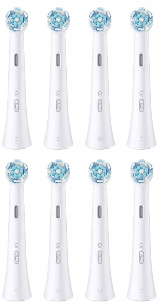 Oral-B iO Ultimate Clean White Końcówki do szczoteczki magnetycznej 8 szt