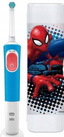 Szczoteczka Oral-B Vitality Kids Spider-Man 3+ Etui Naklejki Zestaw