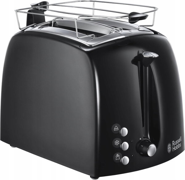 Toster Russell Hobbs 22601-56 Czarny 850W Stylowy z Serii Textures
