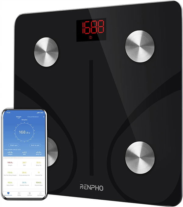 Waga Łazienkowa Diagnostyczna RENPHO Bluetooth Aplikacja BMI