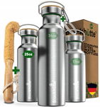 Blockhütte Oryginalna Butelka Sportowa 750ml- Idealna na Trening i Wędrówki