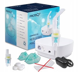 Nebulizator PROTEQT - Lekki i Odpowiedni dla Wszystkich Grup Wiekowych