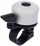 Dzwonek Mechaniczny Fischer 85809 110 mm Biały Do Roweru Wytrzymały Solidny
