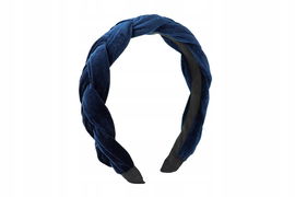 Habac opaska do włosów klasyczna Niebieska, Styl i Wygoda