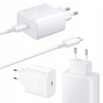 SZYBKA ŁADOWARKA SIECIOWA DO SAMSUNGA S22 S23 S24 ULTRA 45W PD TYP-C