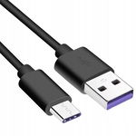 SZYBKI KABEL USB do TYP-C DO TELEFONU KOMPUTERA TABLETA PRZEWÓD 2M 100W