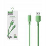 MOCNY KABEL USB DO LIGHTNING IPHONE PRZEWÓD SZYBKIE ŁADOWANIE QC ZIELONY