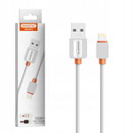 KABEL USB LIGHTNING IPHONE SZYBKIE ŁADOWANIE QUICK CHARGER 1M BIAŁY 1M