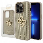 ETUI GUESS DO IPHONE 15 PRO ZŁOTE PLECKI NAKŁADKA ELEGANCKIE ORYGINALNE
