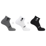 Skarpety SALOMON EVERYDAY ANKLE 3-PACK BLACK/WHITE/GREY 36-38